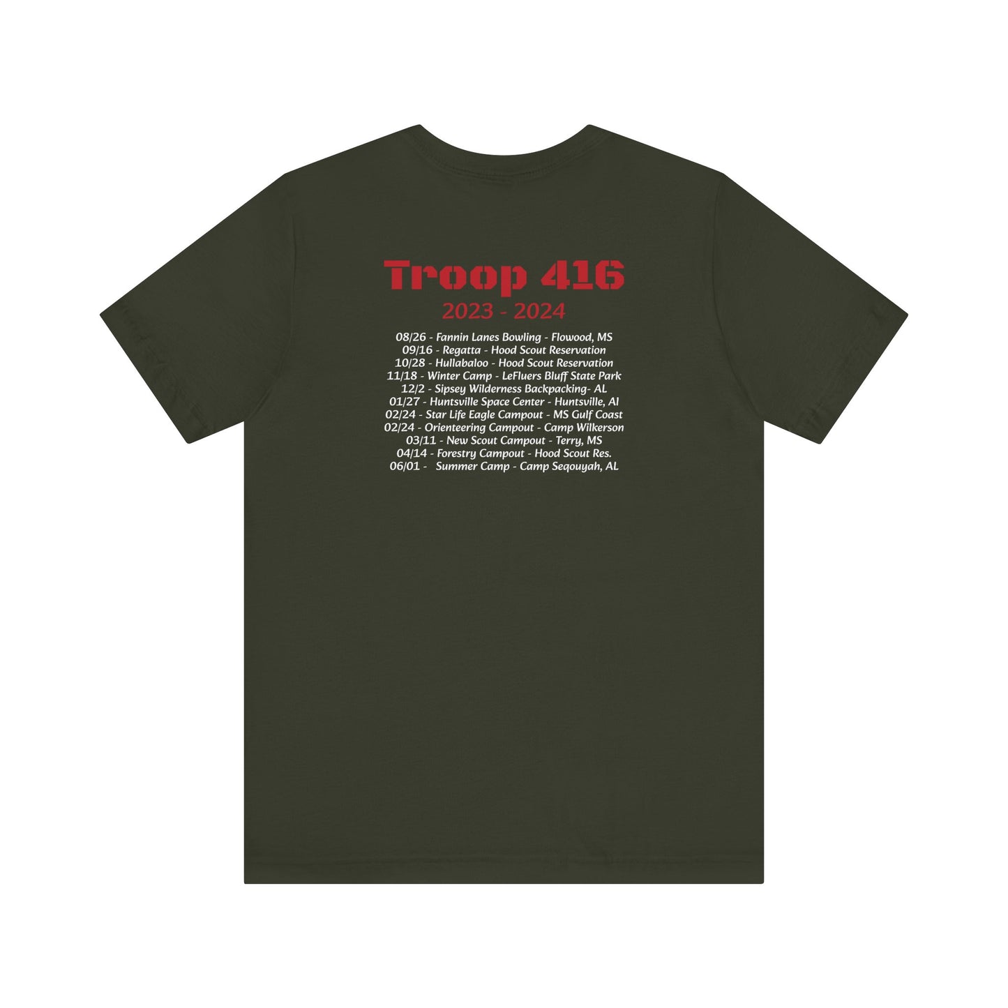 Unisex Jersey Short Sleeve Tee