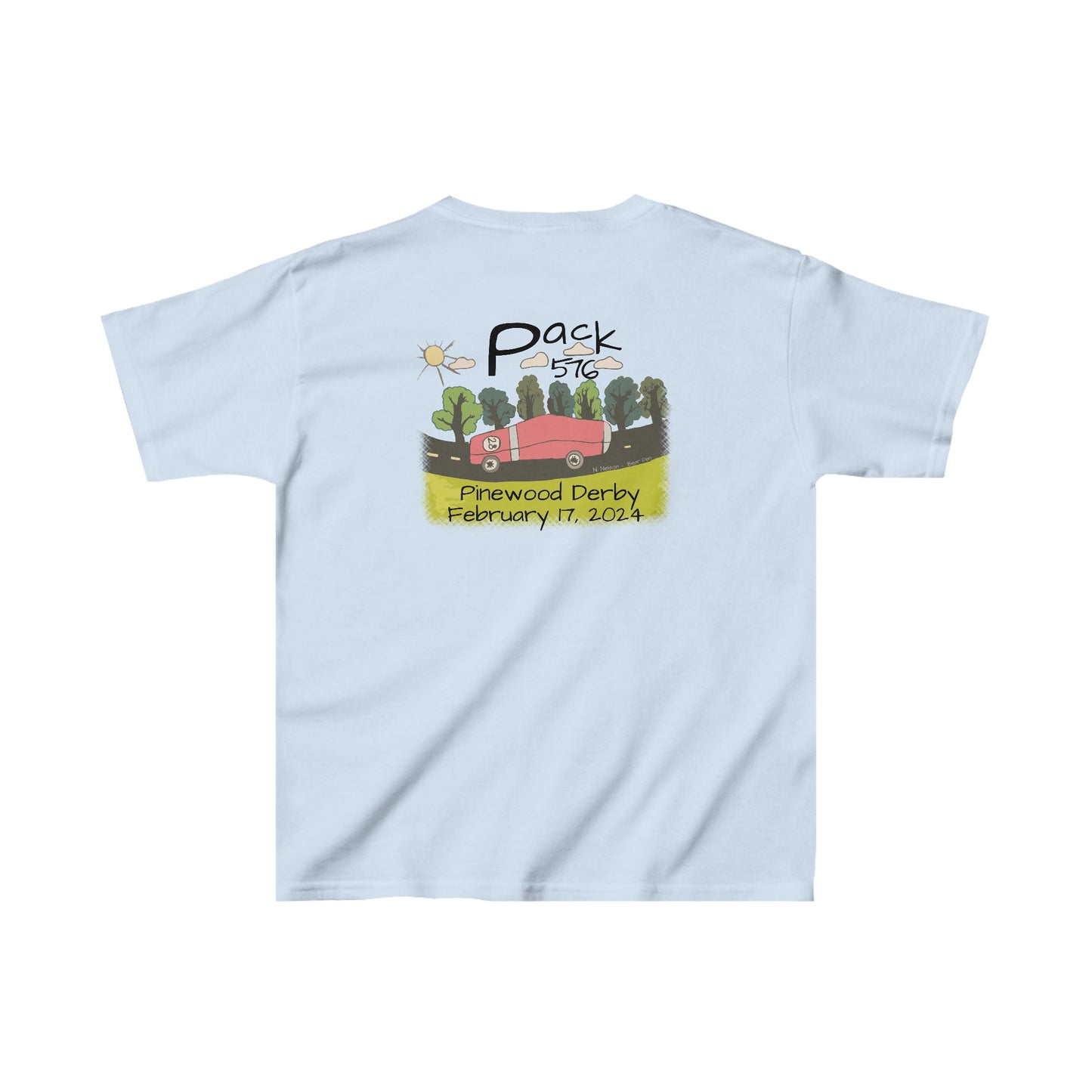 Youth - 576 - Pinewood Derby 2024 Shirt